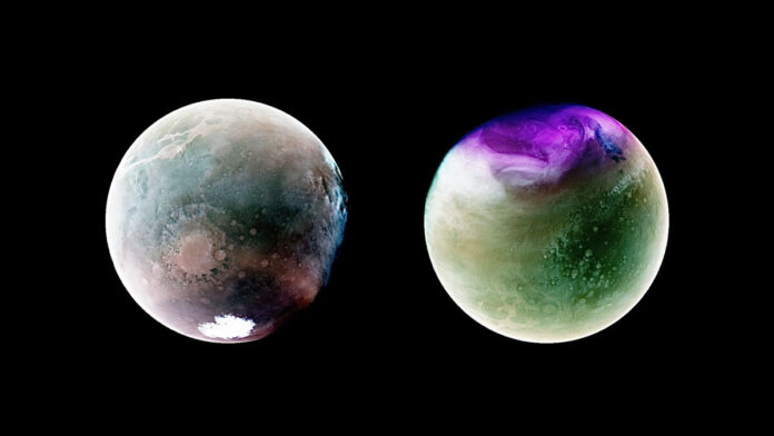 NASA's MAVEN Spacecraft Amazes with Ultraviolet Images of Mars – NASA's Mars Exploration Mission