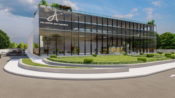 Celestia Aerospace new HQ, Production Plant, announced - Celestia Aerospace